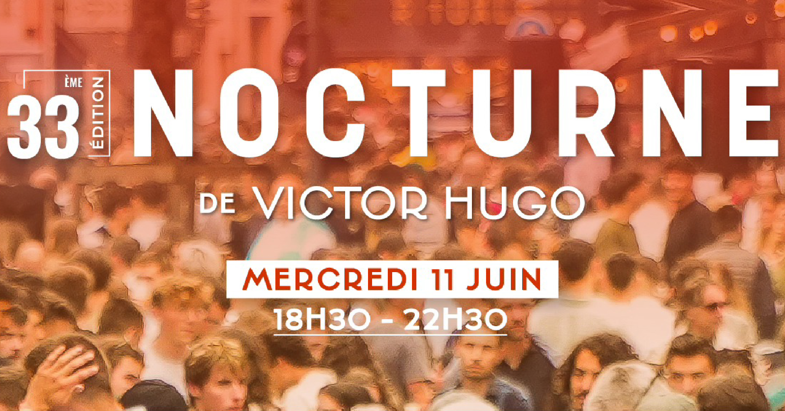 Mercredi 11 juin 2025 : Nocturne du Marché Victor Hugo