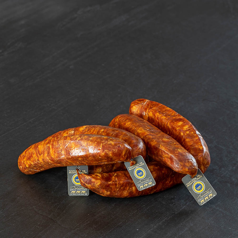 Saucisse de Montbéliard cru IGP