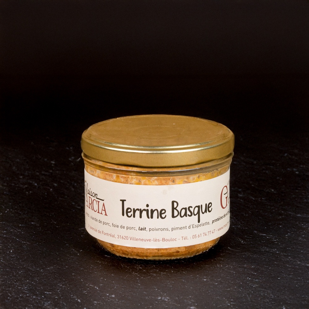 Terrine Basque au Piment d'Espelette - Bocal